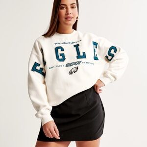 go Birds! 🦅 Abercrombie & Fitch EAGLES! NFL sweatshirt